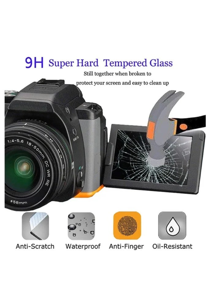 2PCS Screen Protector Compatible Canon Powershot sx740 hs sx730 hs Digital Camera,Anti-scratch Tempered Glass Clera Hard Protective Film Shield Cover - Image 3